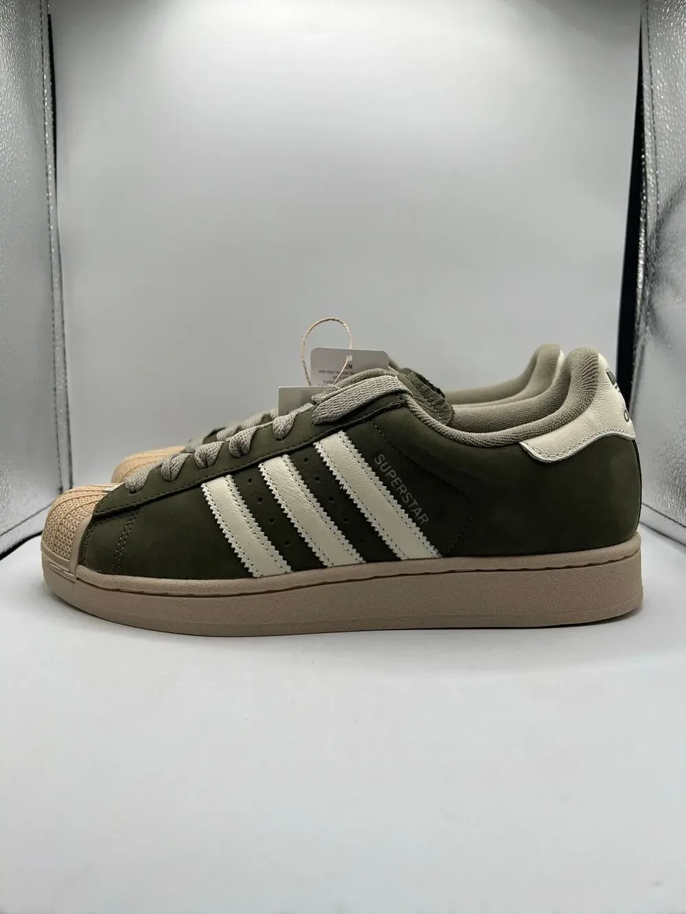 Adidas Originals SUPERSTAR II “Olive Strata / Off White” size 9 men’s